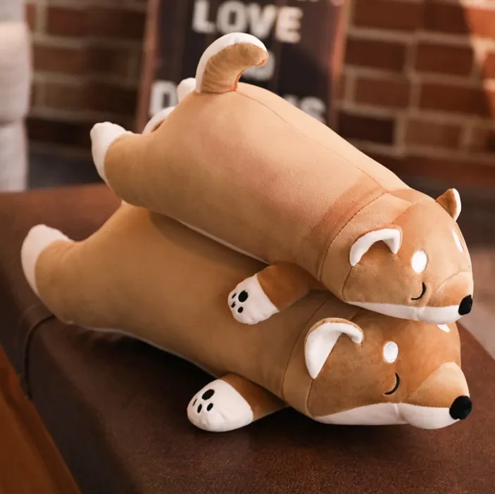 ToyalFriends Dogs Shiba Inu 40cm Peluche Cane Occhi Chiusi