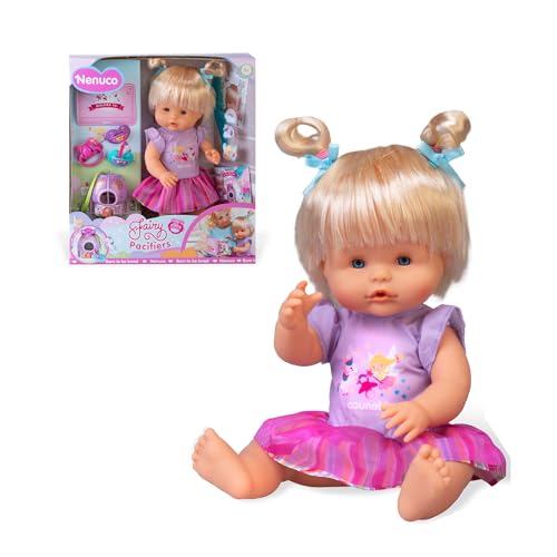 Nenuco Ciuccio Fatati bambola 35 cm bionda con accessori