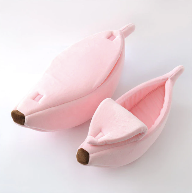 ToyalFriends Pet Beds Banana cuccia gialla M morbida