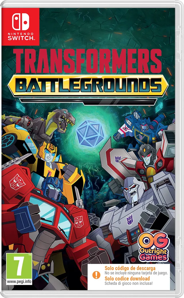Transformers Battlegrounds gioco Switch codice download