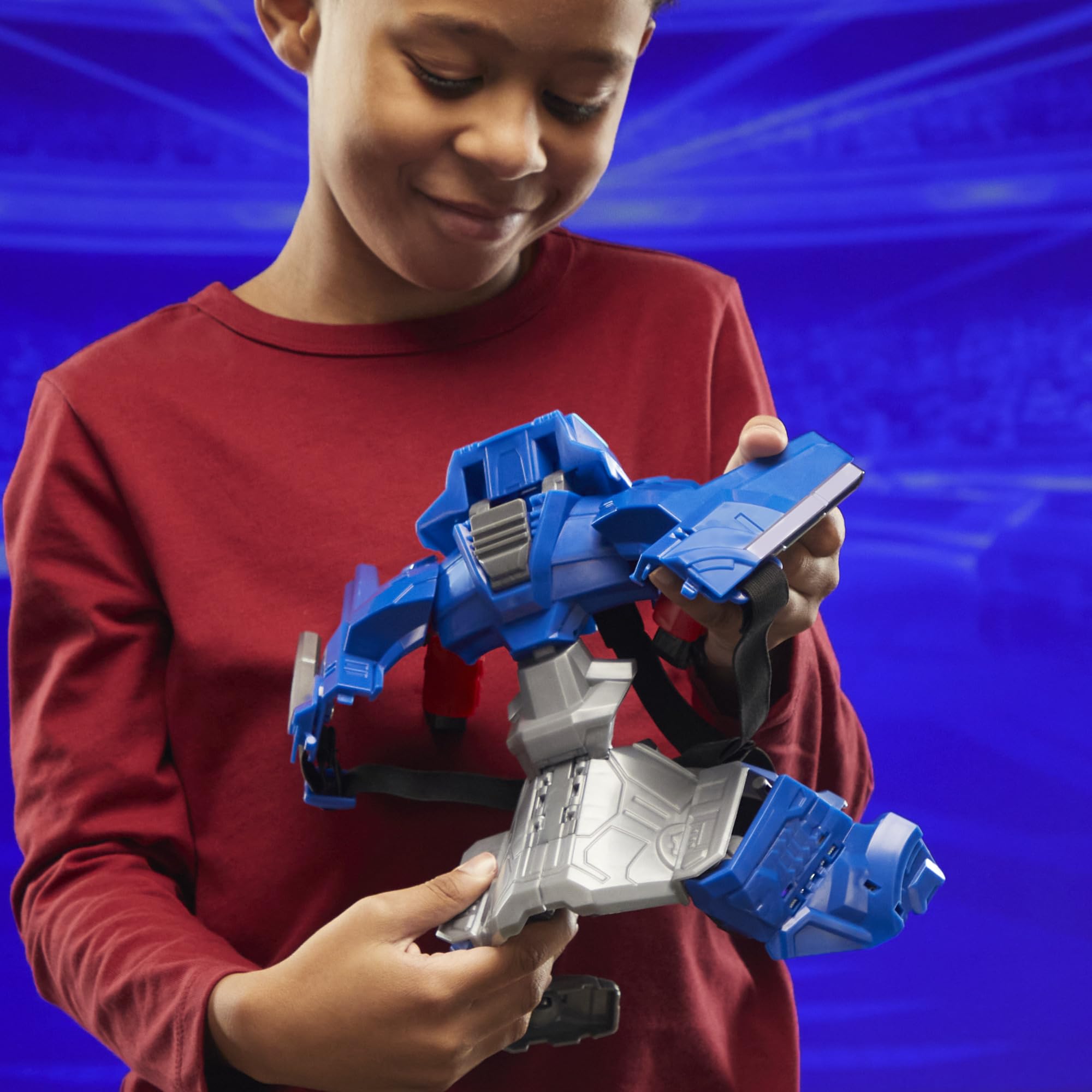 Transformers One Optimus Prime action figure maschera 25 cm