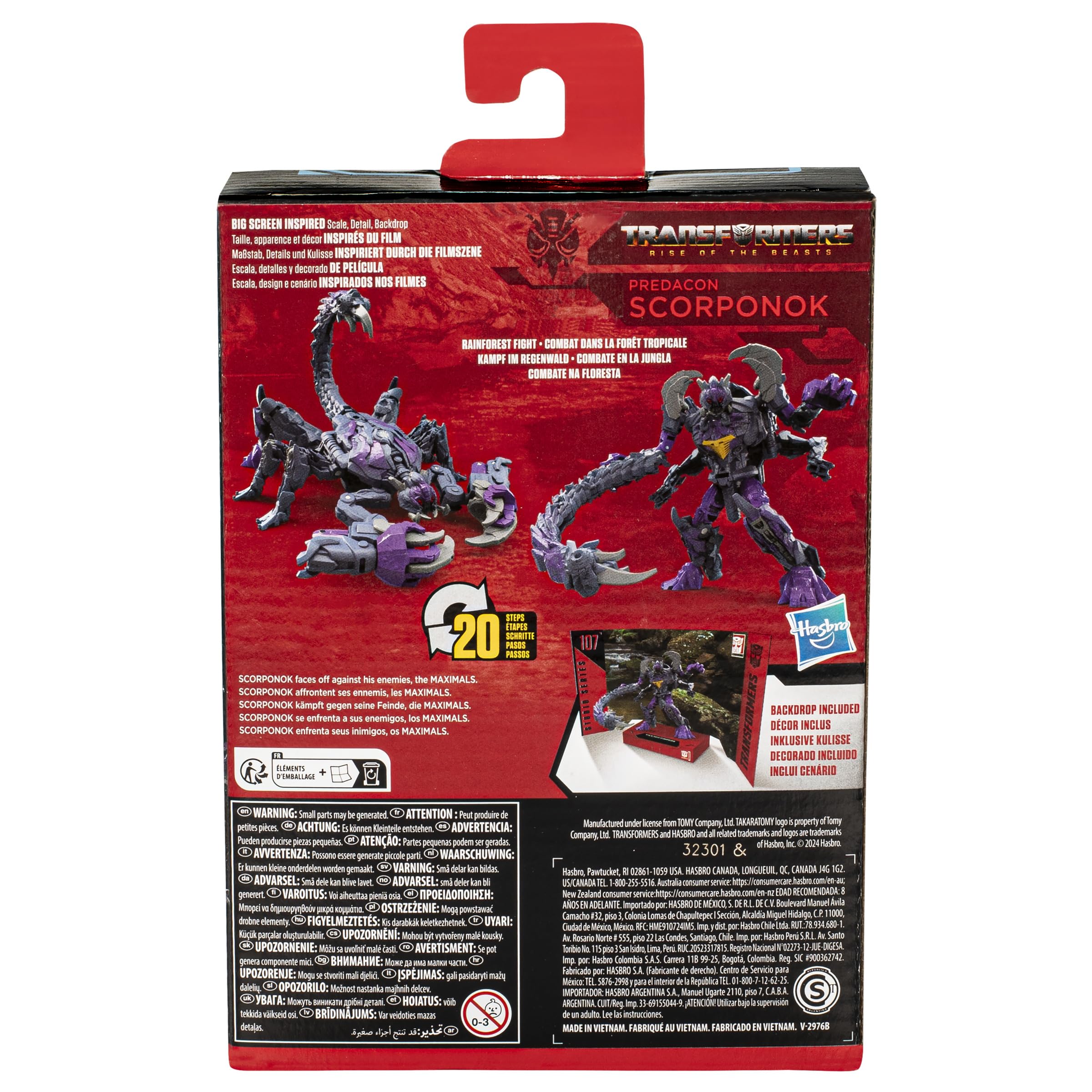 Transformers Studio Series Deluxe 107 Scorponok 11,5 cm Scorpione