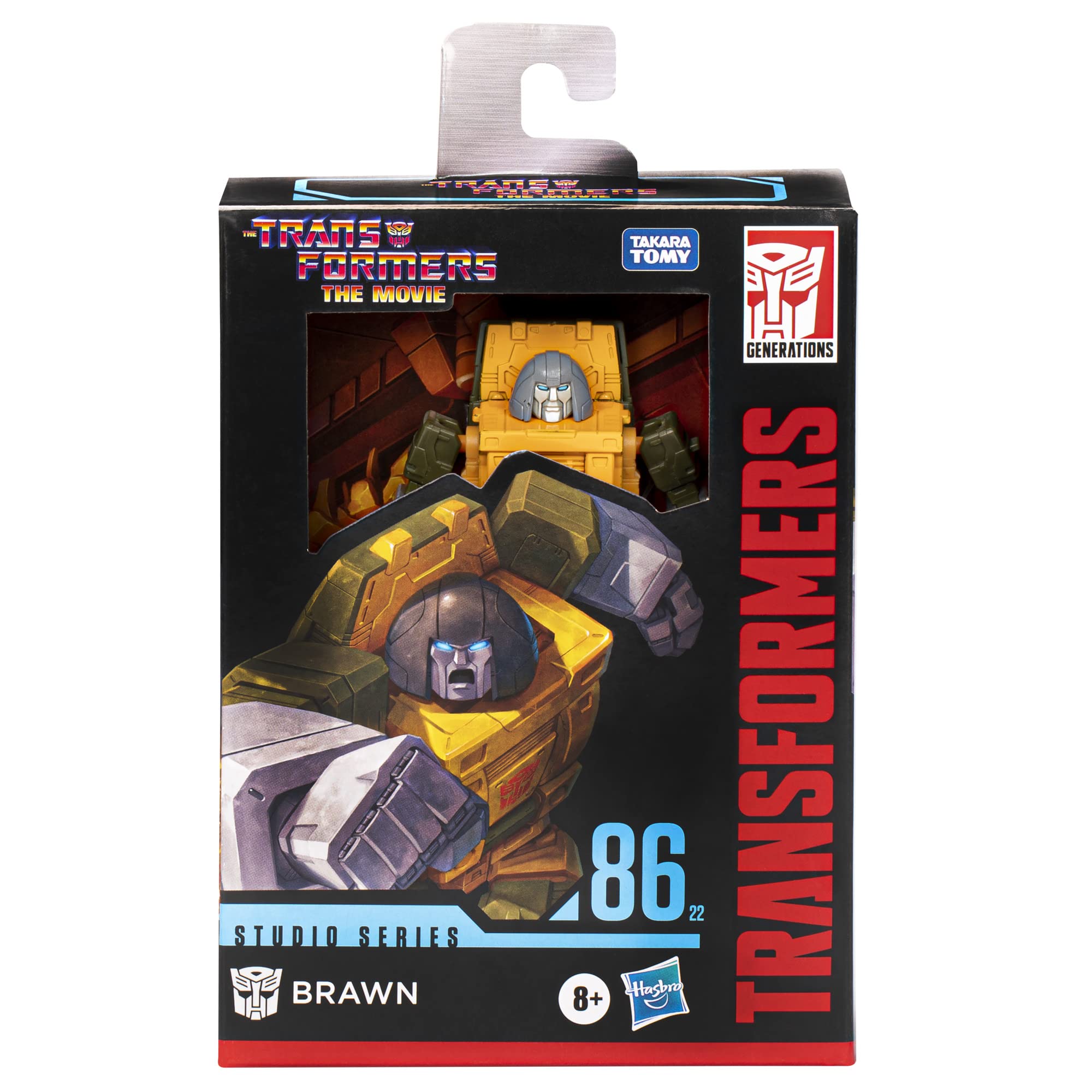 Transformers Studio Series Brawn 86-22 action figure Deluxe 11 cm