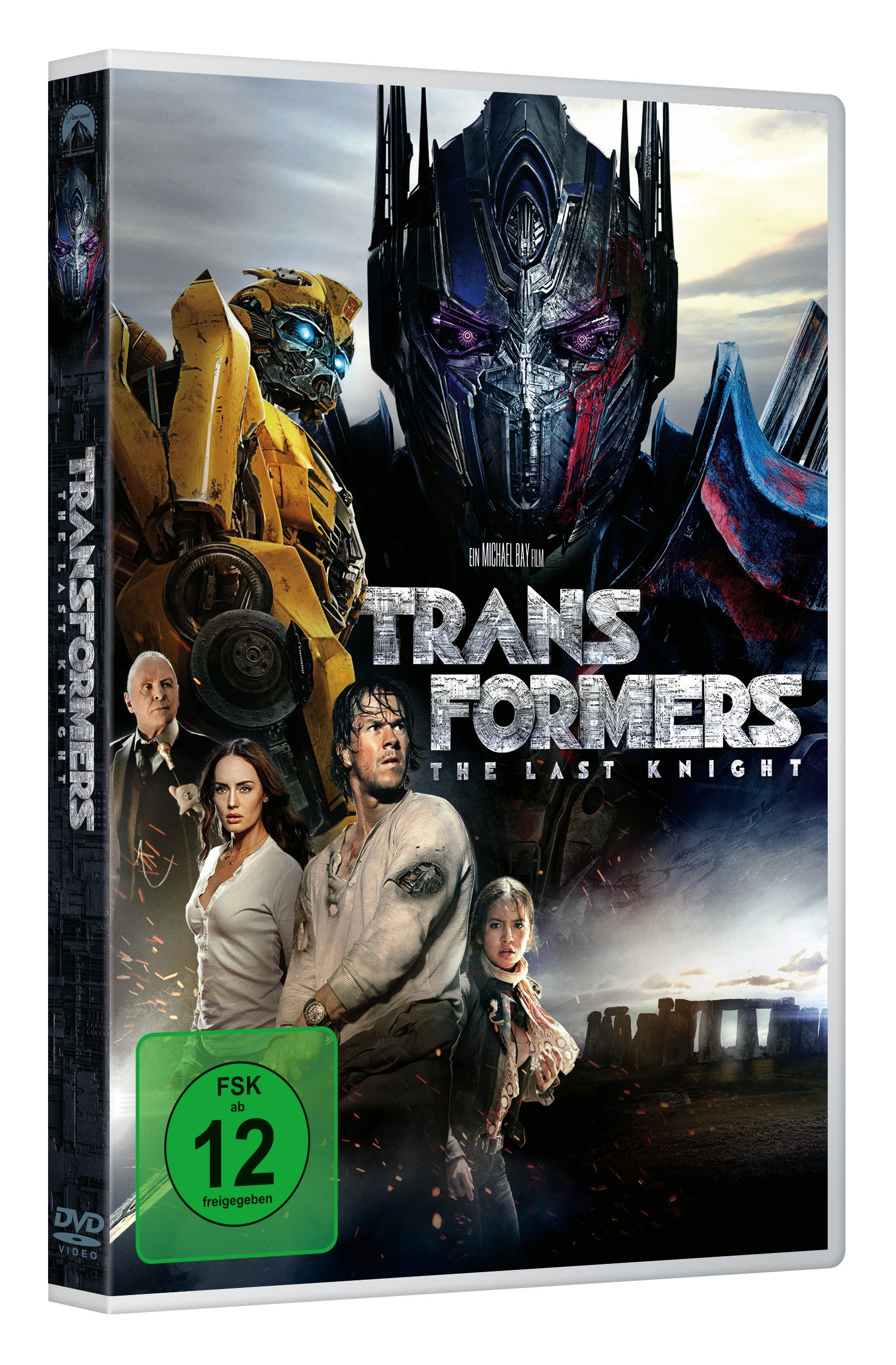 Transformers 5 The Last Knight film DVD edizione base