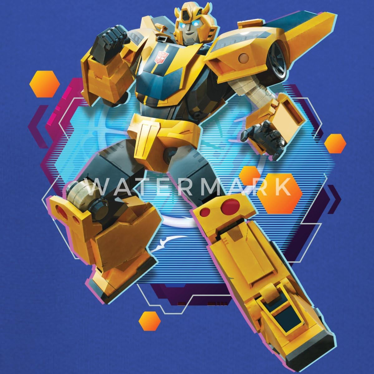 Transformers EarthSpark felpa cappuccio bimbo Bumblebee