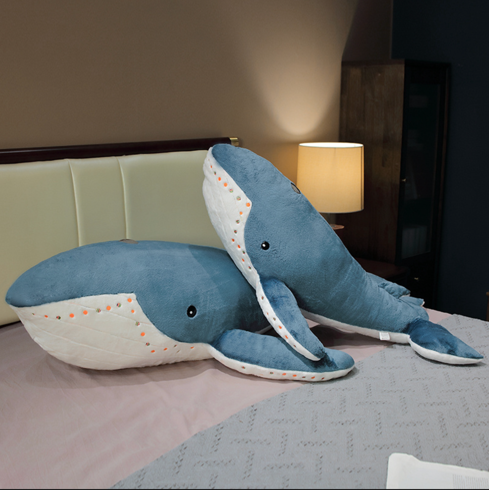 ToyalFriends Ocean Friends balena peluche 55cm blu