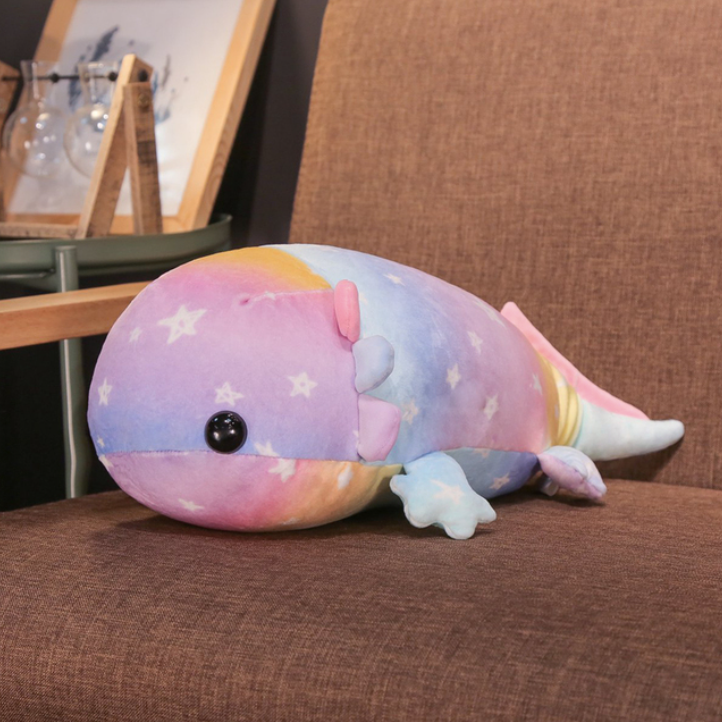 ToyalFriends Salamander peluche dinosauro 37cm dark colorful