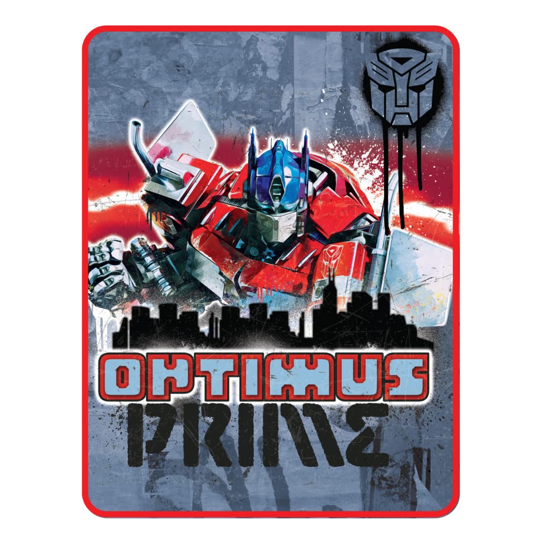 Transformers Franco coperta pile 117x152 cm Optimus Prime