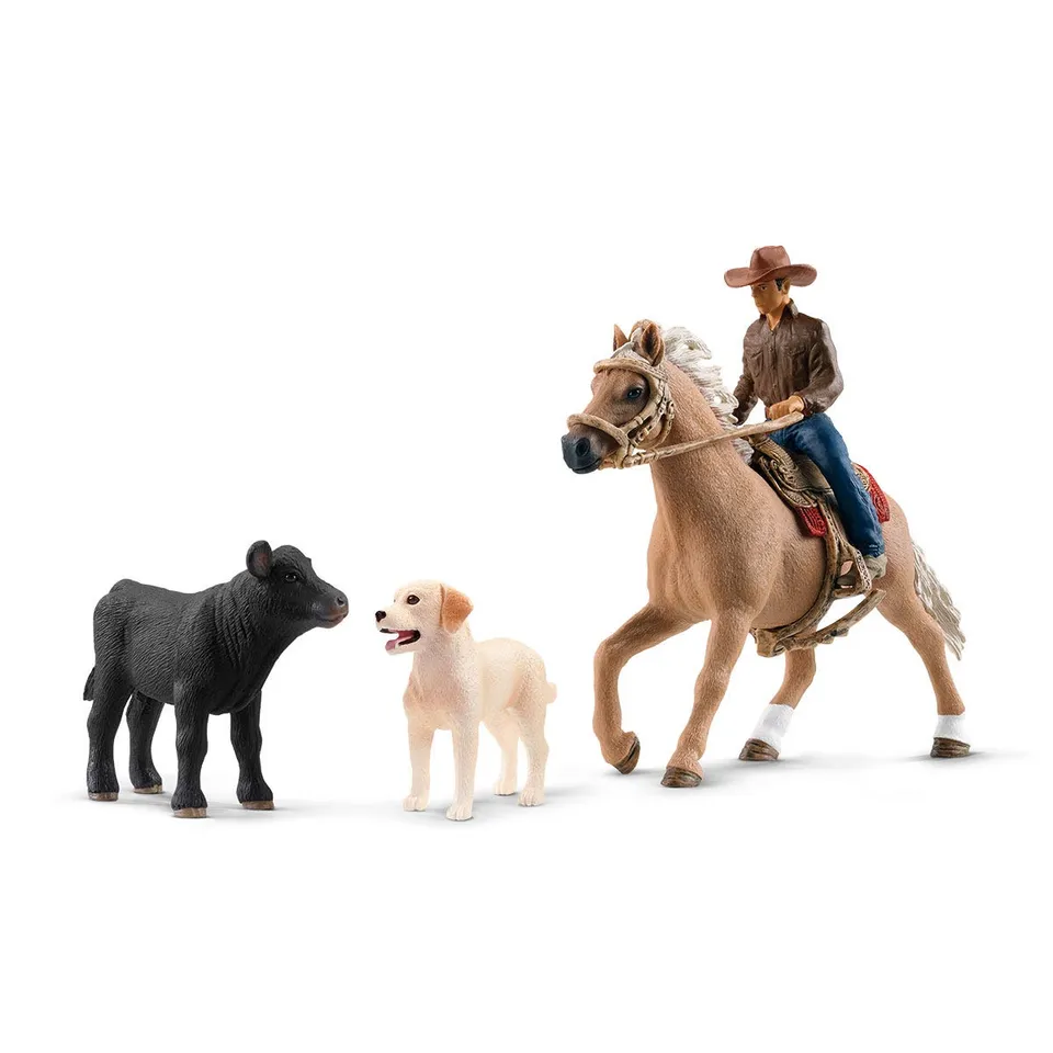 Schleich Horse Club 42578 Monta Americana action figure western