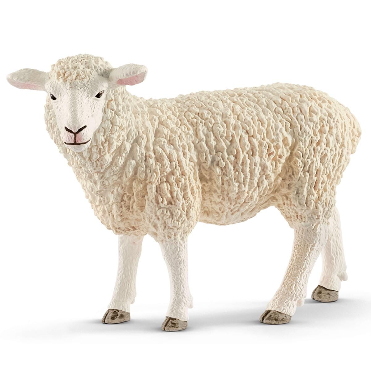 Schleich Farm World Pecora 13882 figura animale fattoria lana