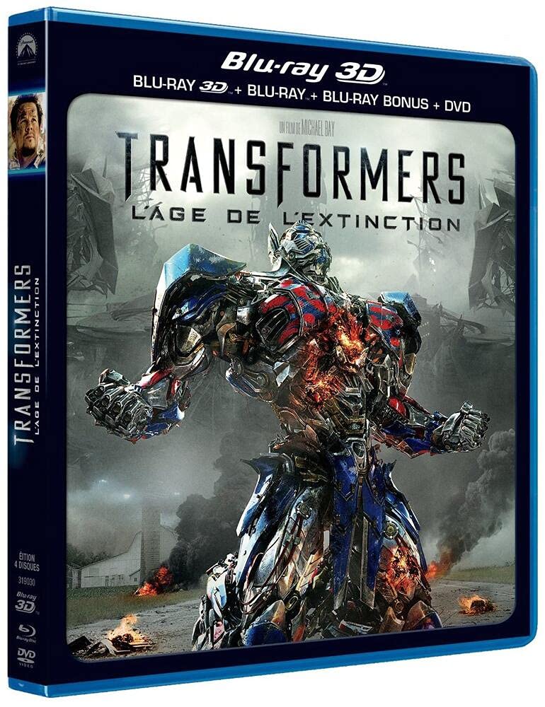 Transformers L'Età dell'Estinzione Blu-ray 3D + 2D 4 dischi