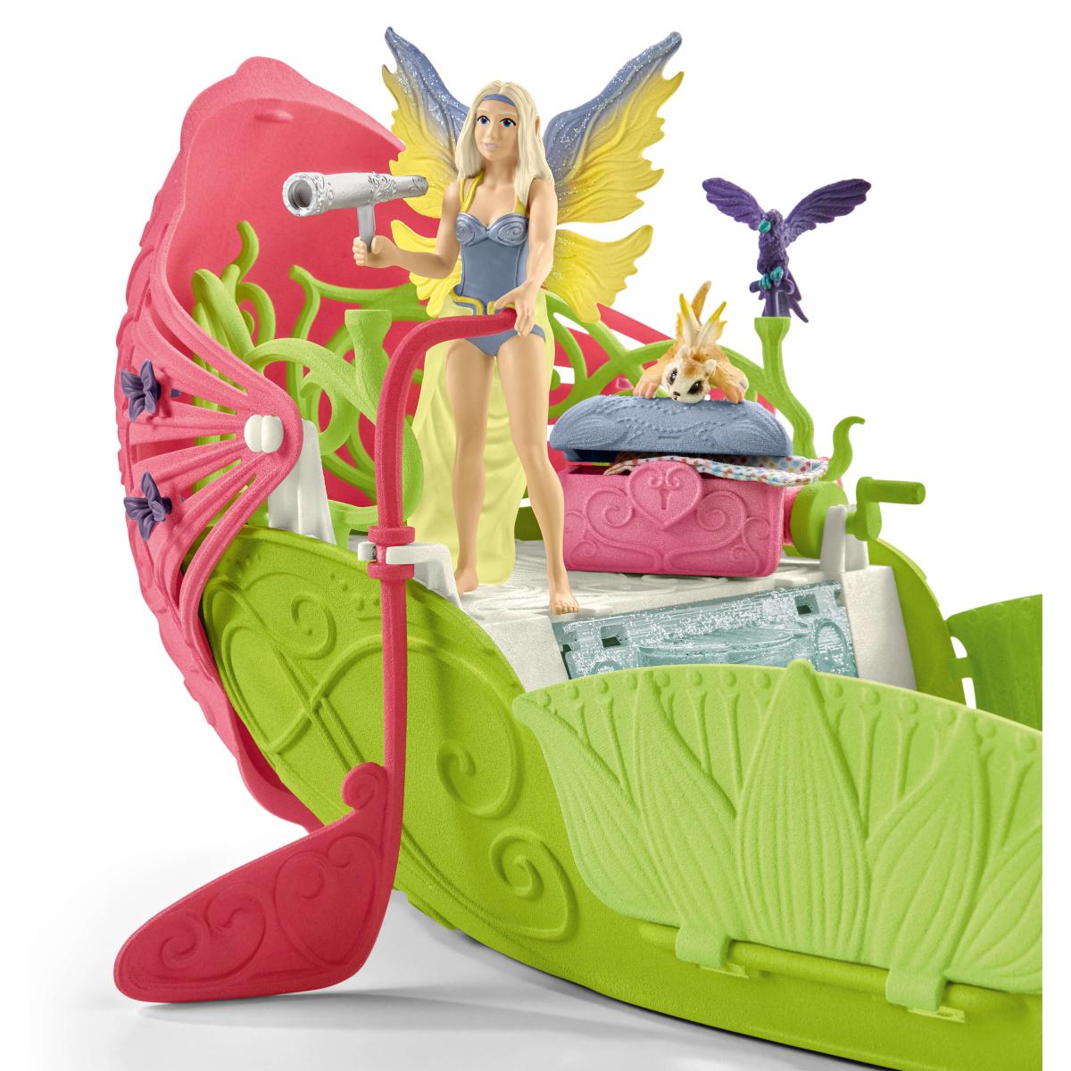Schleich Bayala Magica barca dei fiori di Sera 42444 playset elfi