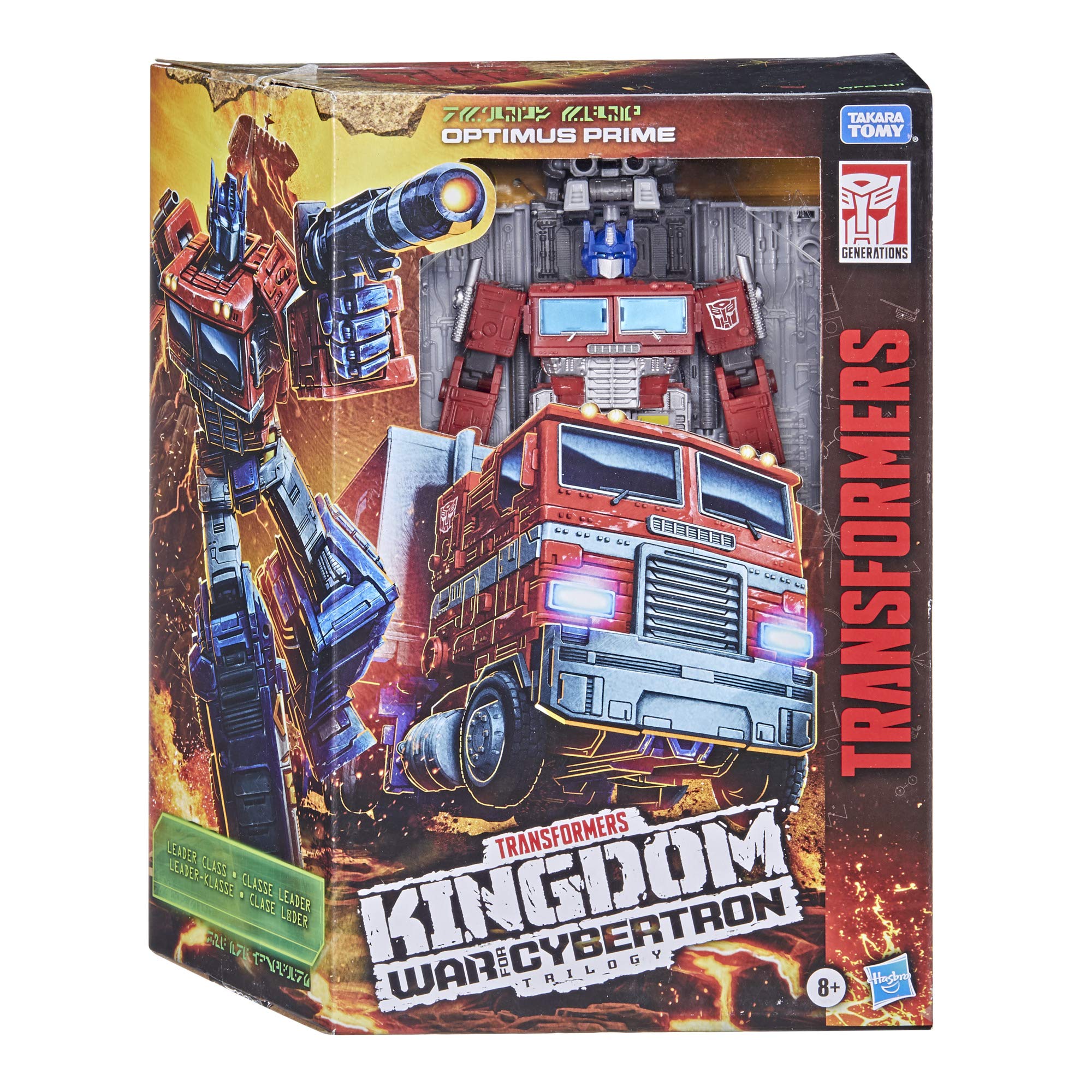 Transformers Kingdom Optimus Prime WFC-K11 Core action figure camion