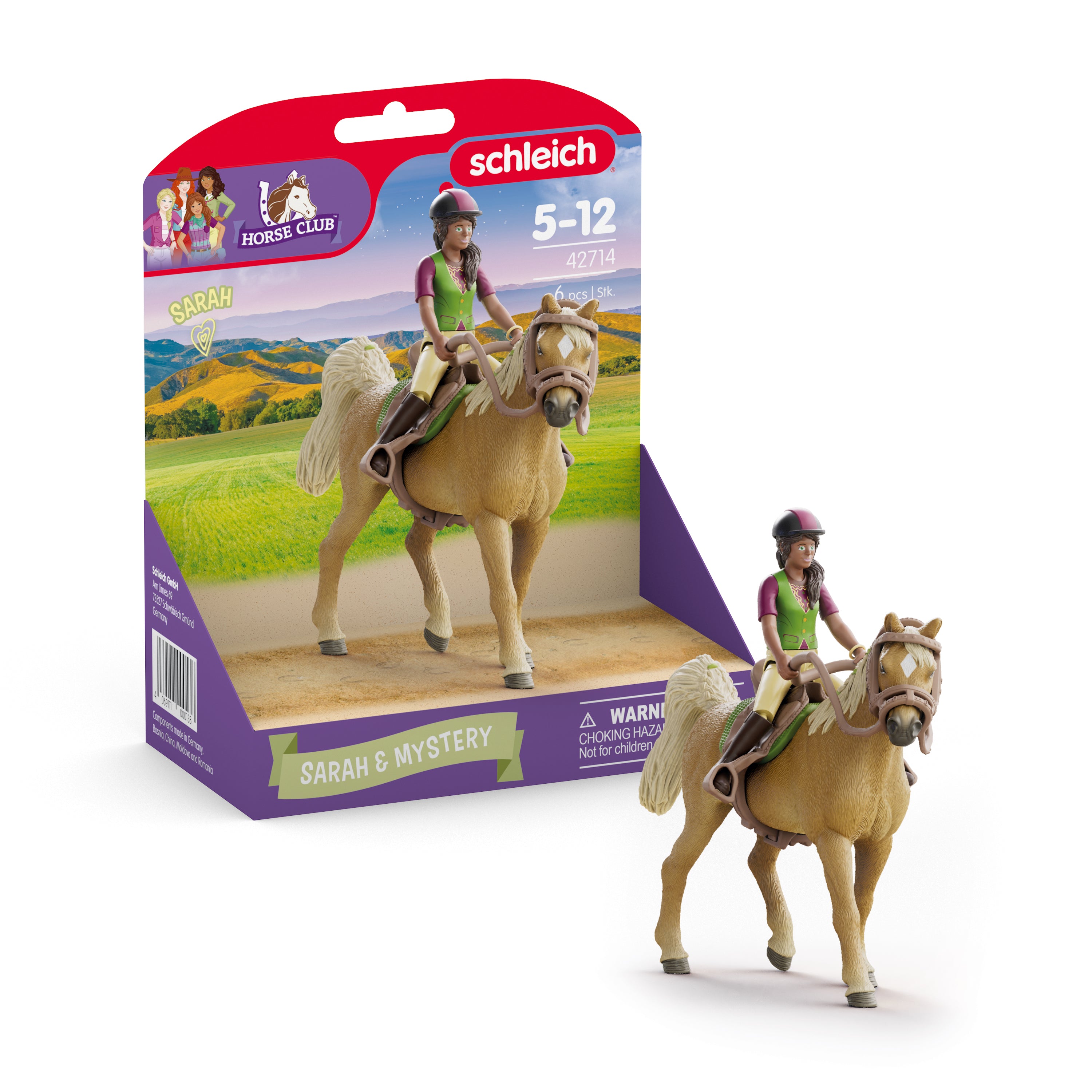 Schleich Horse Club Sarah Mystery 42714 set cavallo