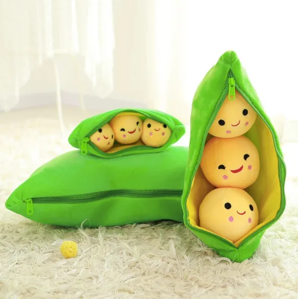 ToyalFriends Piselli nel Baccello peluche verde 38cm