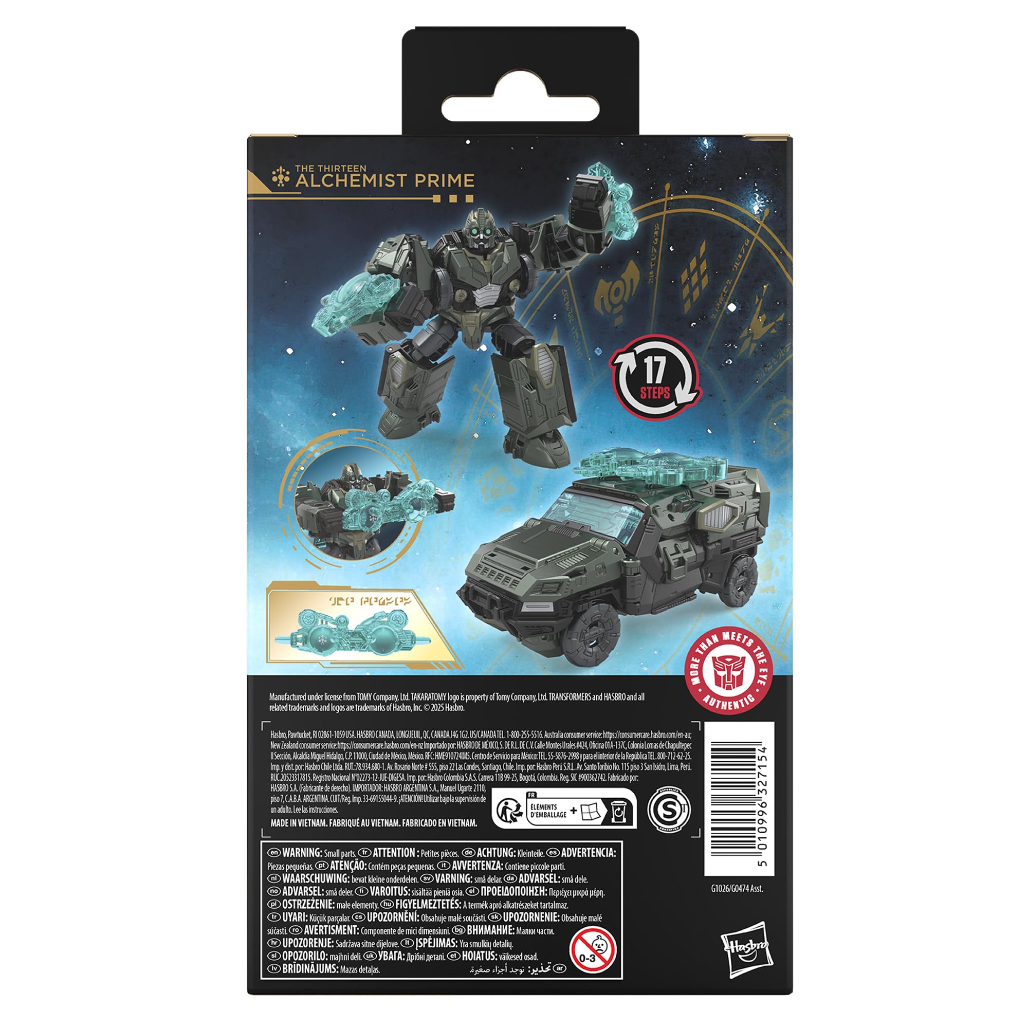 Transformers Alchemist Prime action figure Deluxe 14 cm auto blindata
