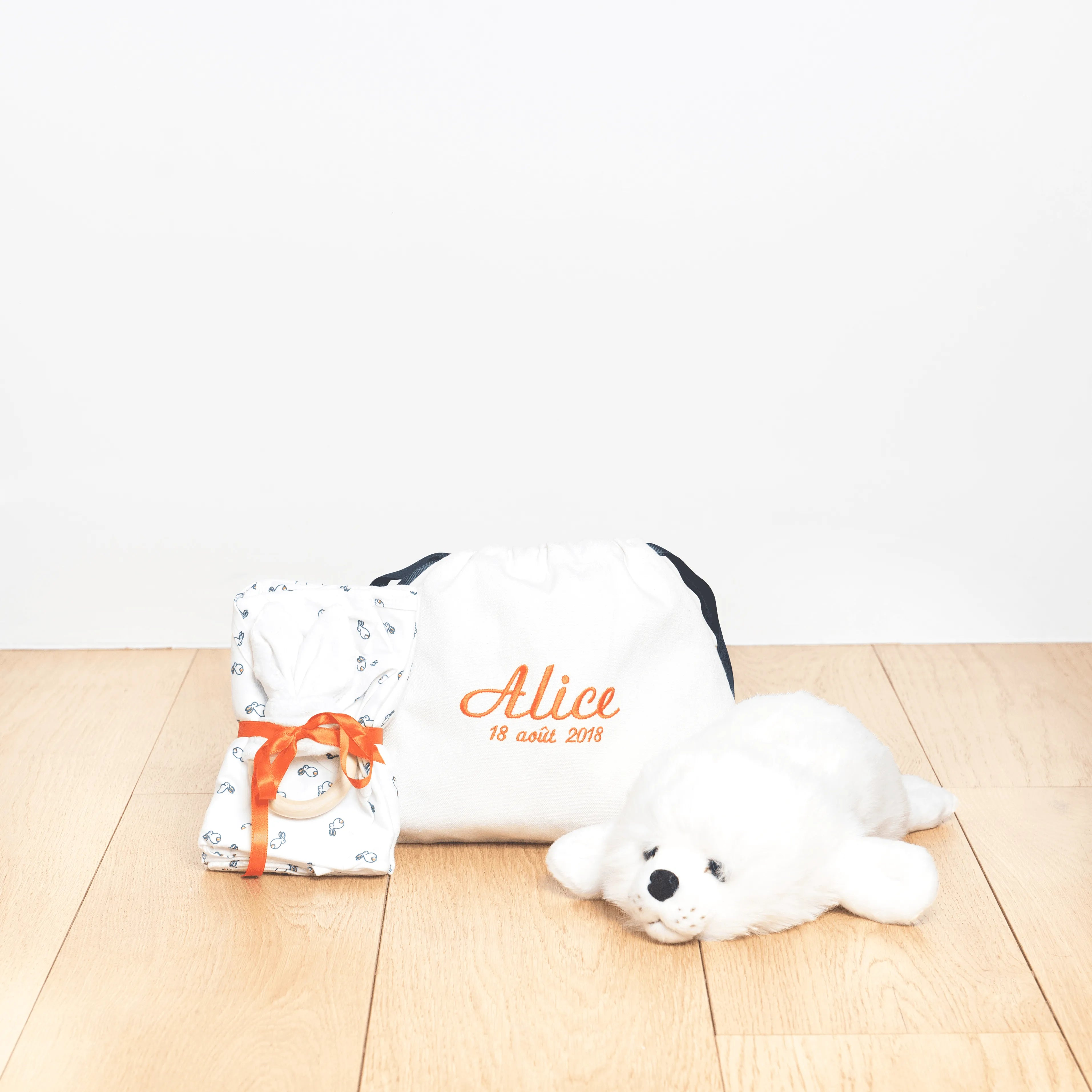 La Pelucherie Birth Kit nascita neonato 3 pezzi cotone