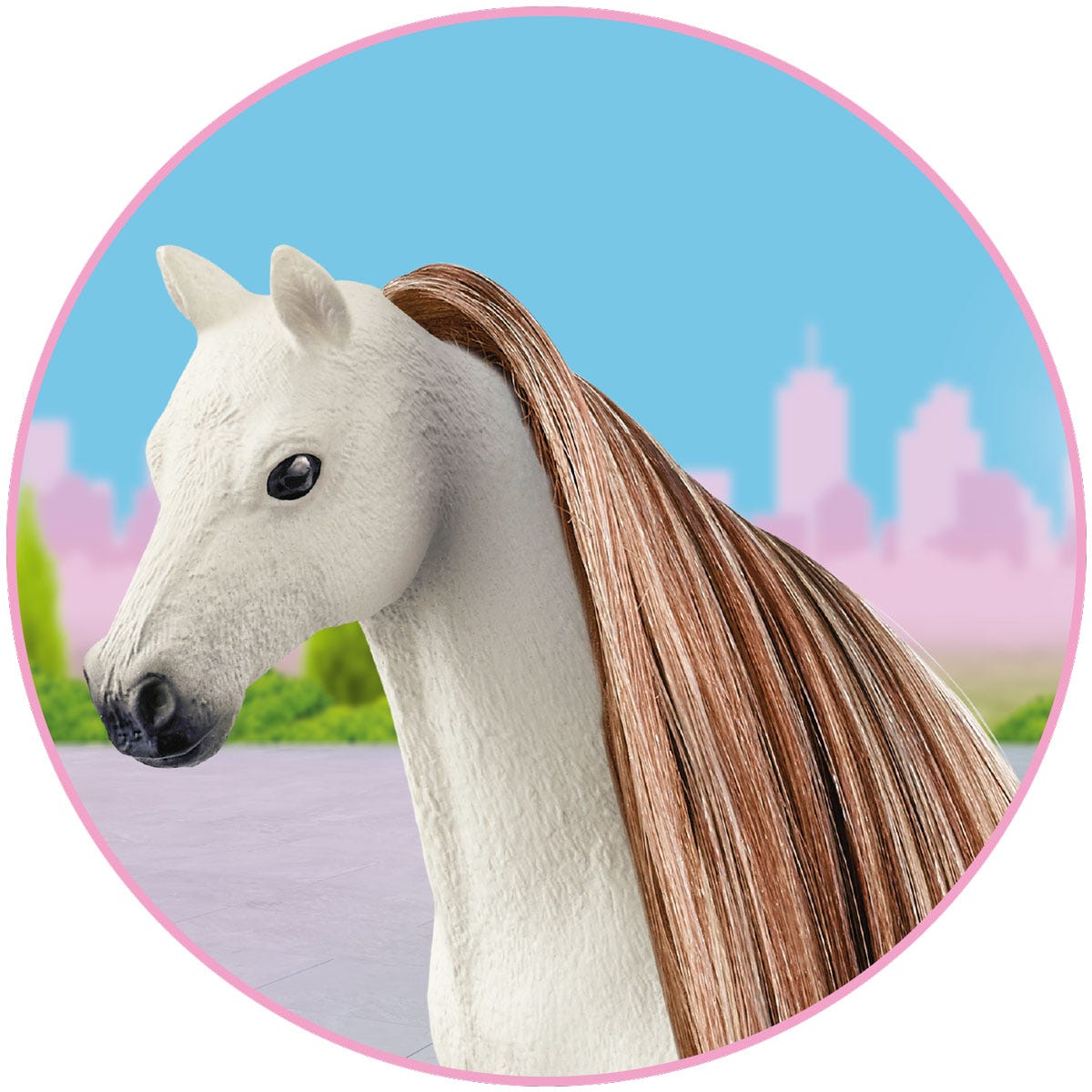 Schleich Beauty Horses 42653 Capelli marrone dorato accessorio