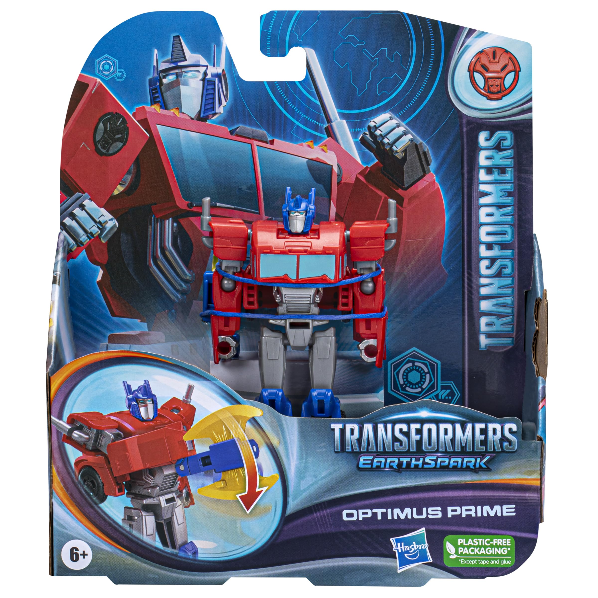 Transformers EarthSpark Optimus Prime action figure 12,5 cm