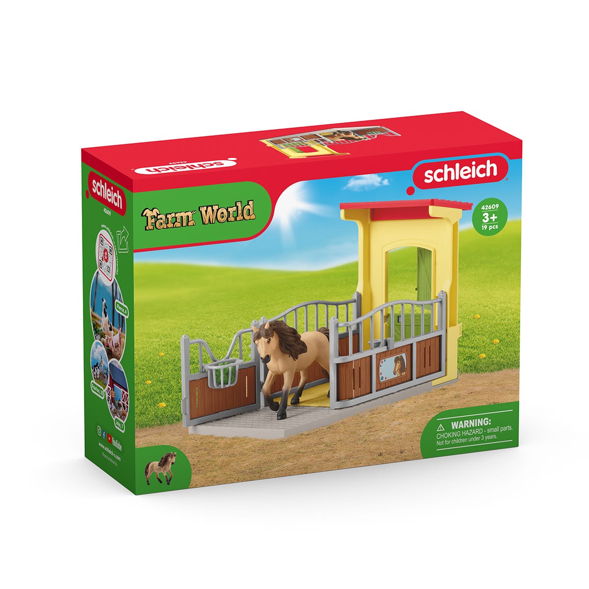 Schleich Horse Club Box Pony Islandese 42609 action figure
