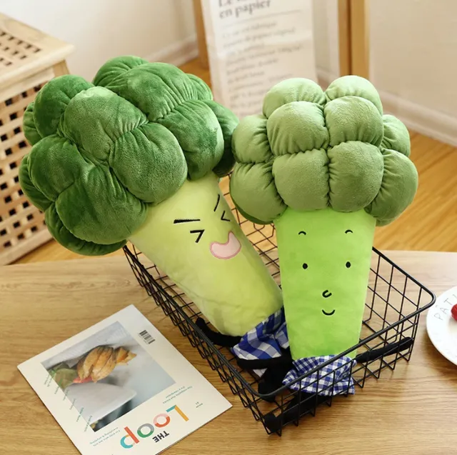 ToyalFriends Food & Drinks Broccoli Peluche Verde Scuro 65cm