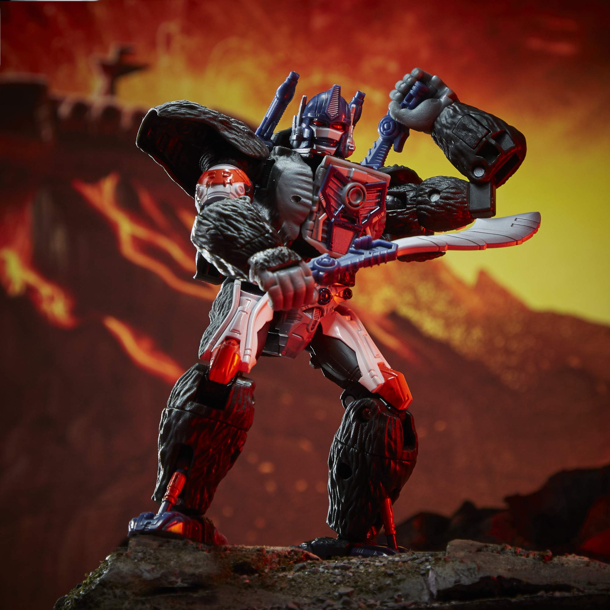 Hasbro Transformers Kingdom Optimus Primal action figure 17,5cm