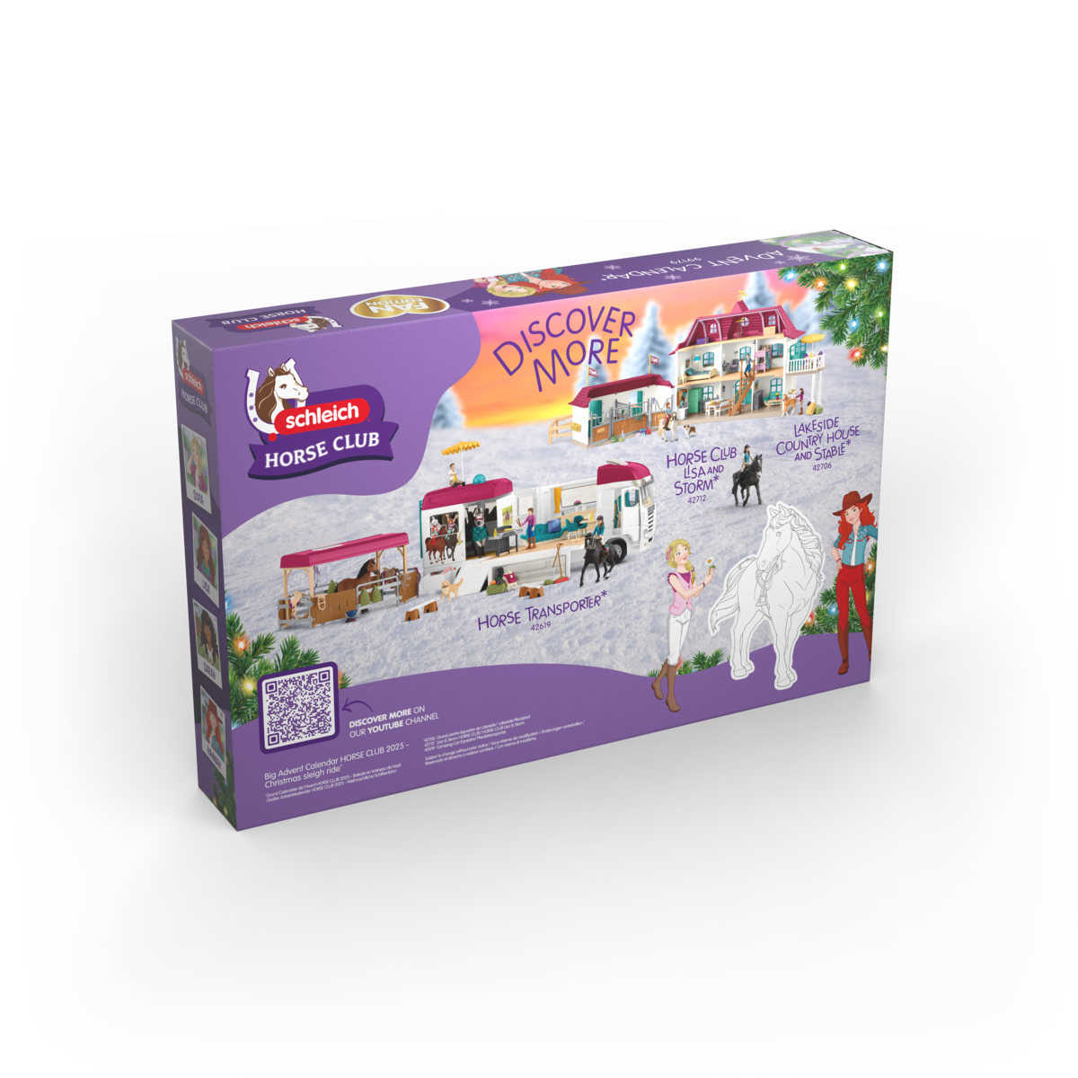 Schleich Horse Club 99179 calendario avvento slitta 2025