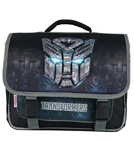 Transformers Zaino scuola 38 cm nero grigio 2 scomparti poliestere