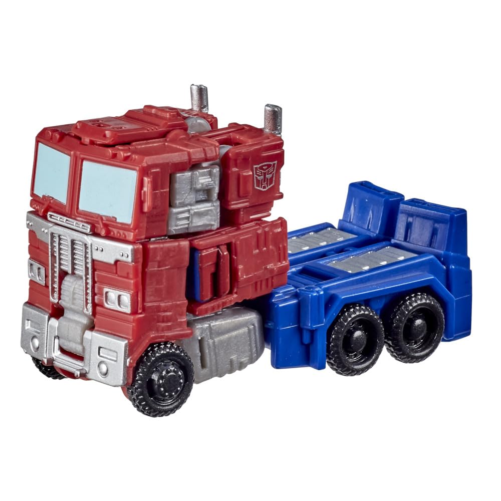 Transformers Kingdom WFC-K1 Optimus Prime action figure 8,5 cm camion