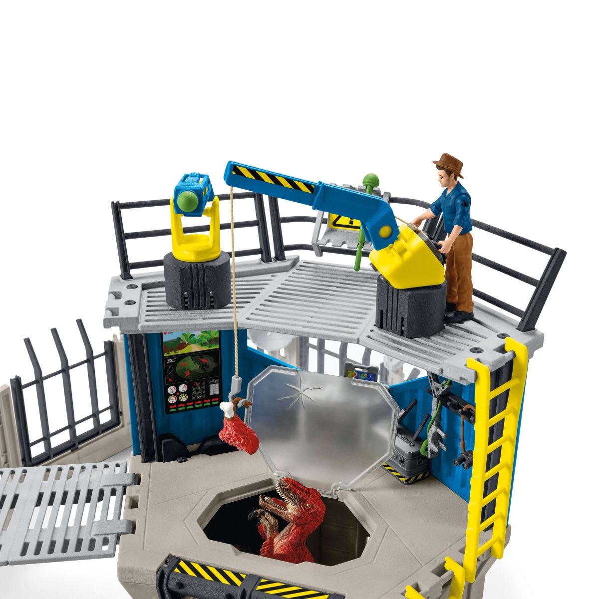 Schleich Dinosaurs Stazione Ricerca 41462 playset 2 dinosauri