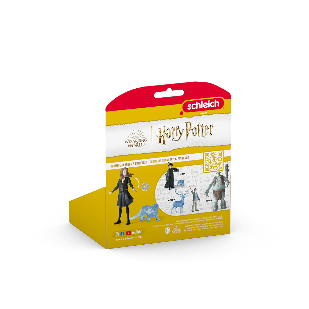 Schleich Harry Potter Hermione e Patronus action figure con lontra
