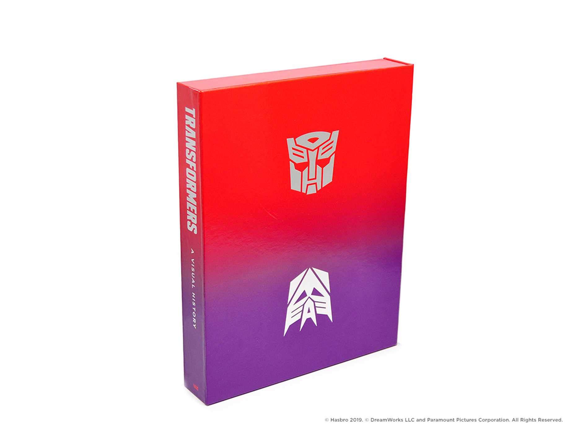 Transformers A Visual History libro illustrato storia