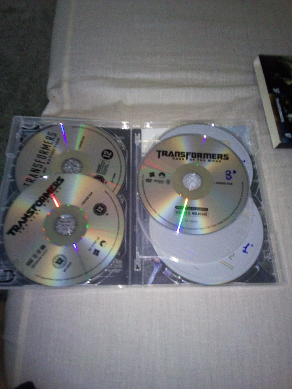 Transformers Collezione cofanetto 5 DVD saga film