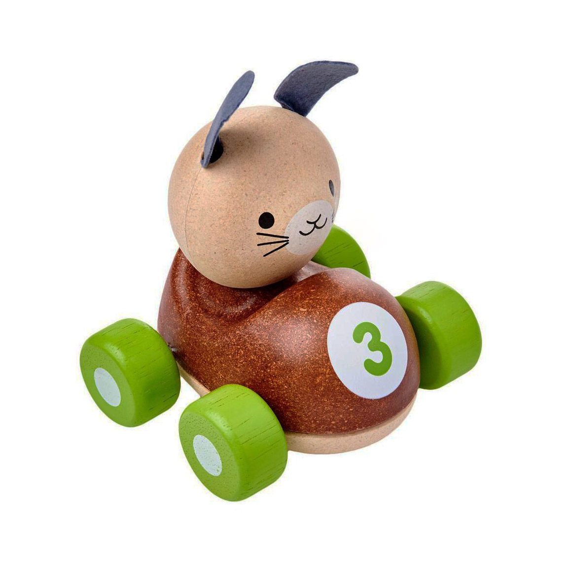 Kreativa Racers Bunny Racer macchinina coniglio legno