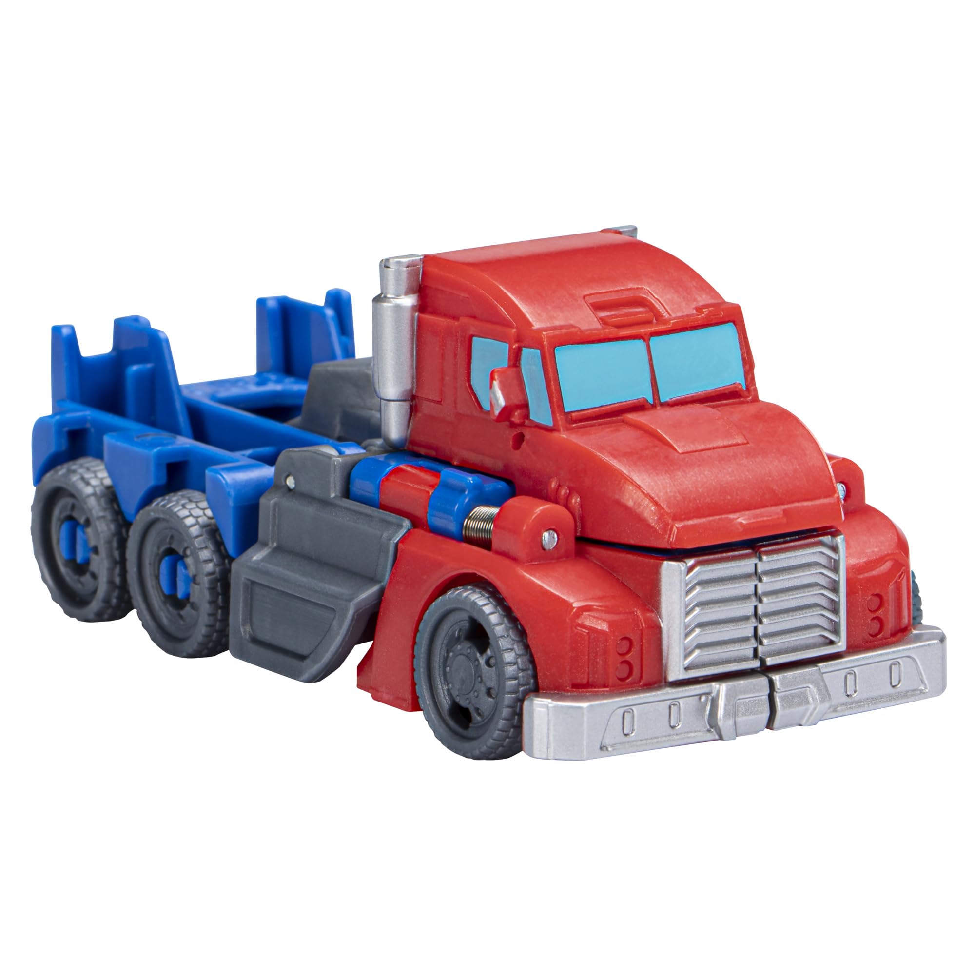 Transformers EarthSpark Optimus Prime action figure 10 cm lancio