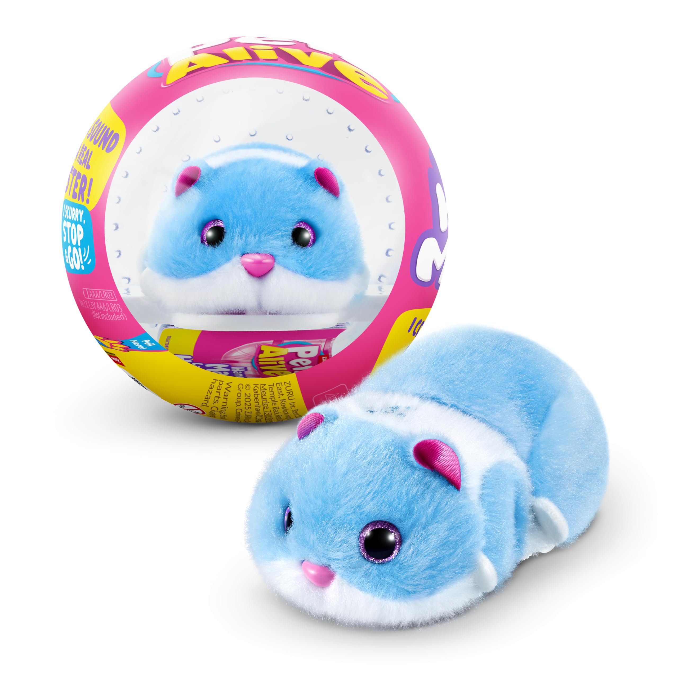 Pets Alive Hamster Mania peluche criceto arancione interattivo