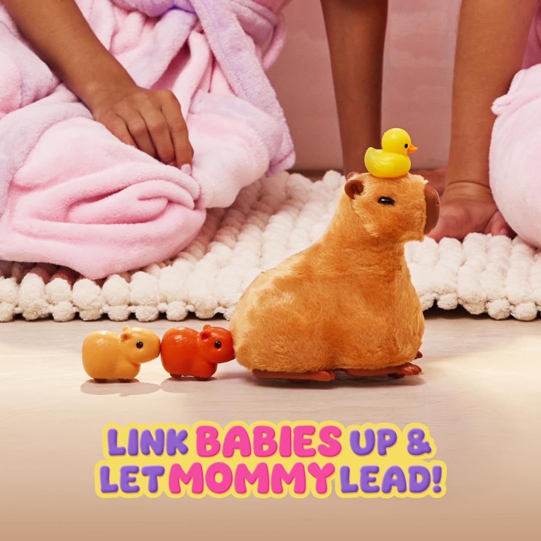 Pets Alive Mommy & Baby Surprise peluche Capibara con cuccioli
