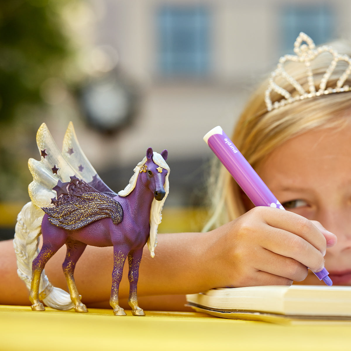 Schleich Bayala Stella Pegaso Cavalla 70579 Figurina alata