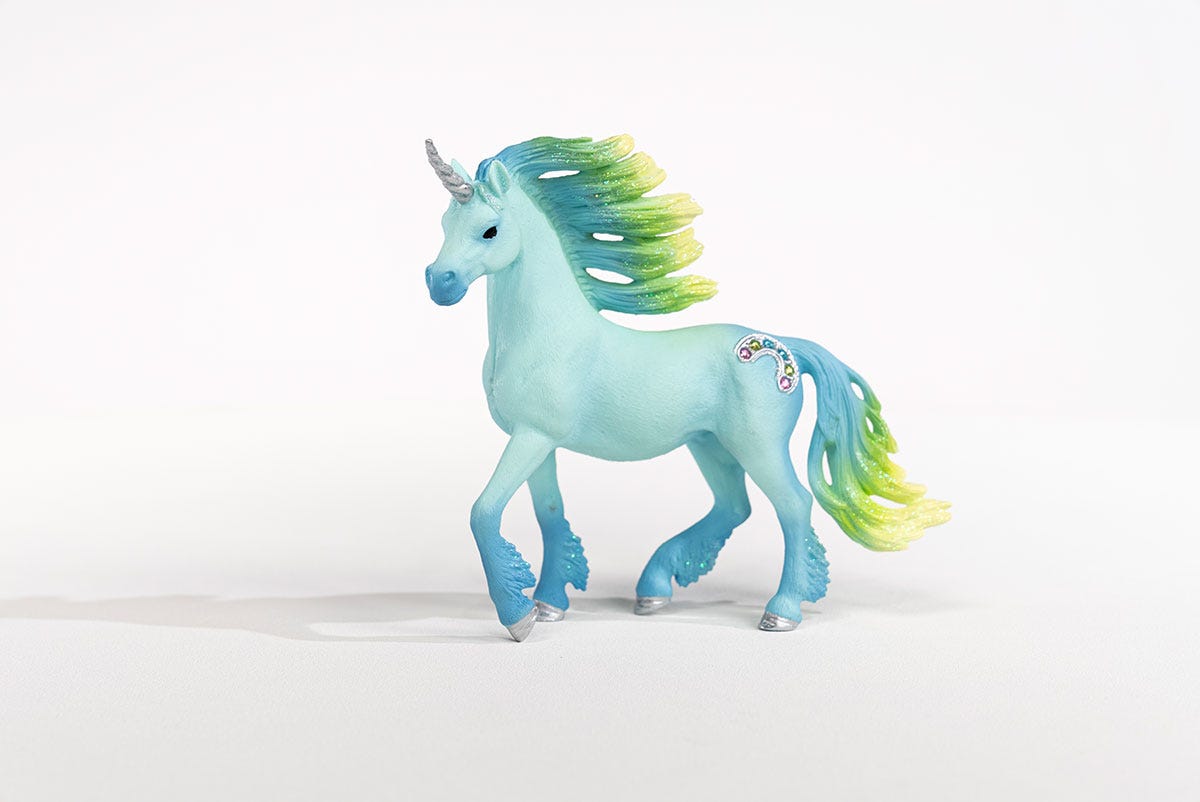 Schleich Bayala Stallone unicorno zucchero filato figura