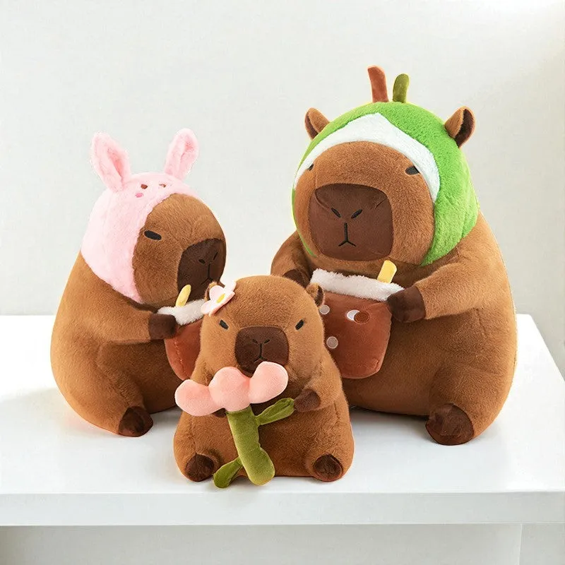 ToyalFriends Capybaras Capibara Peluche 23cm Avocado morbido