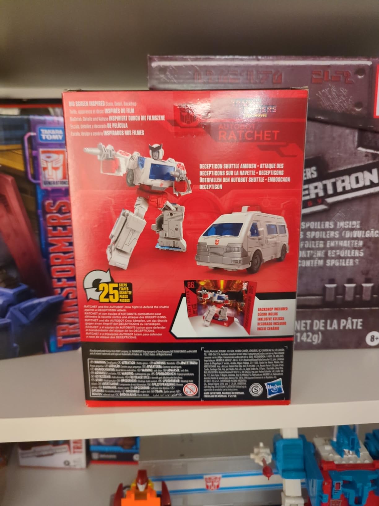 Transformers Studio Series 86-23 Ratchet action figure 16,5 cm