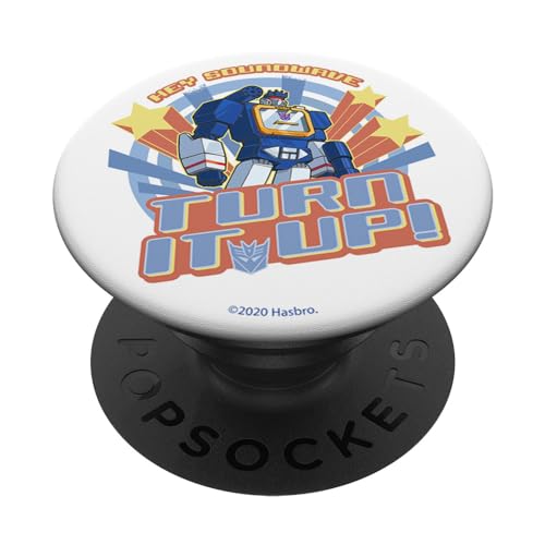 Transformers Hey Soundwave Turn It Up PopSockets PopGrip supporto