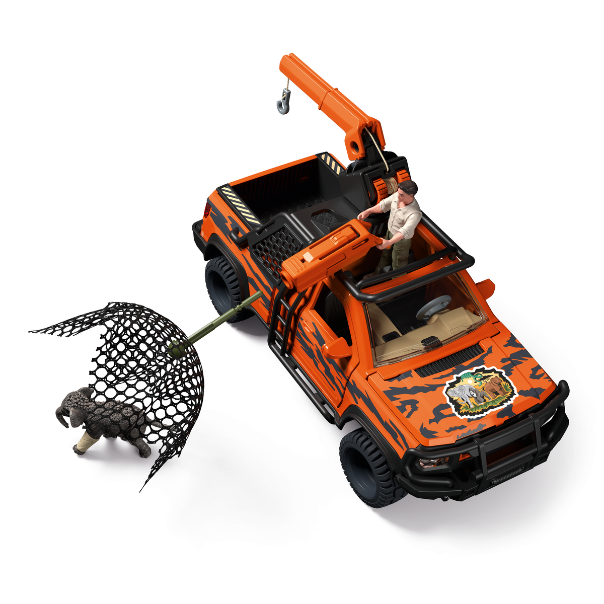 Schleich Wild Life Avventura Giungla 42720 Playset Jeep