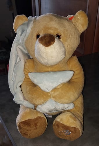 La Pelucherie Bears Orso Dodo peluche beige 60cm rosa