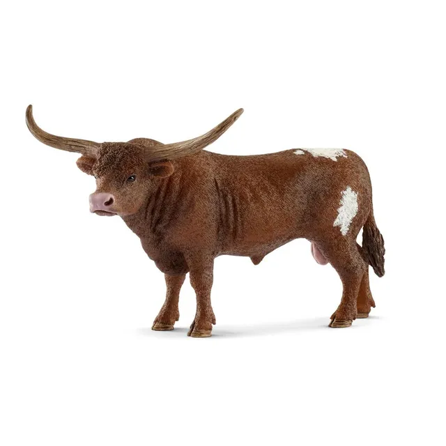 Schleich Farm World 13866 Toro Texas Longhorn giocattolo