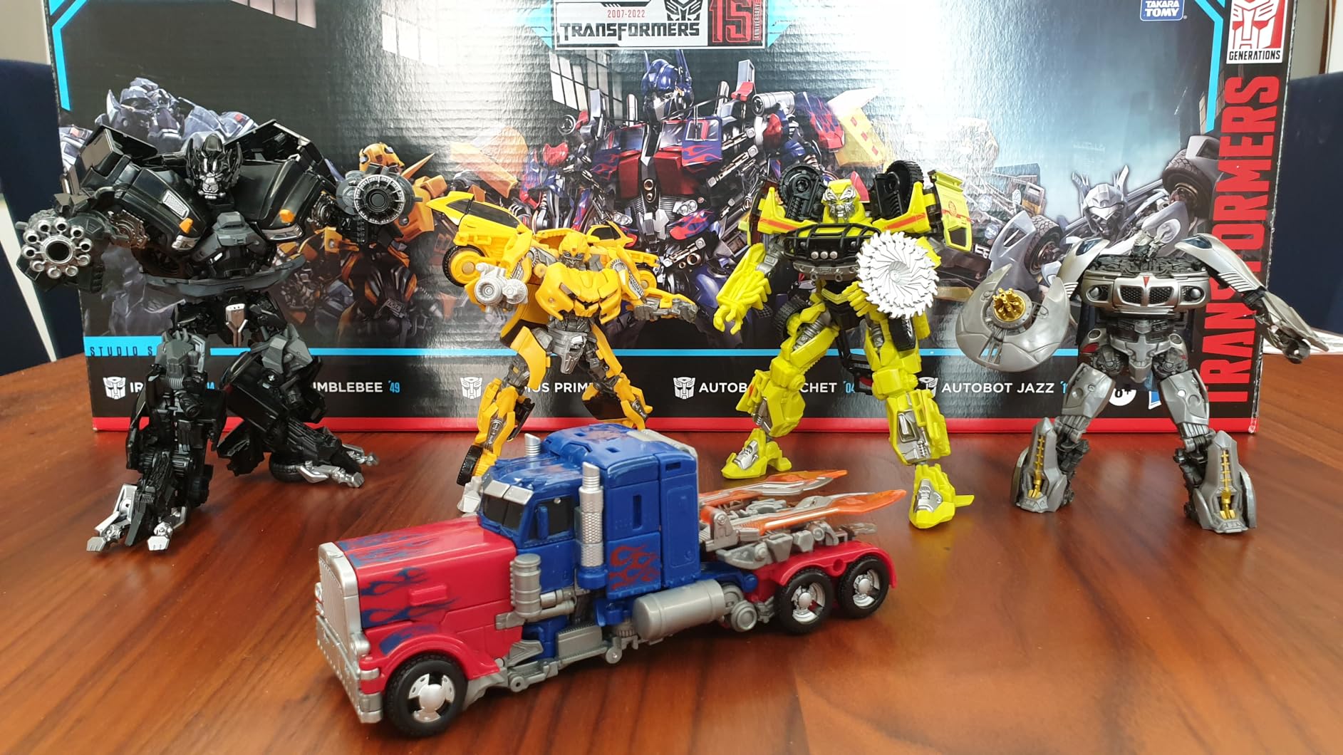 Transformers Studio Series multipack action figure 15° anniversario 5 pezzi