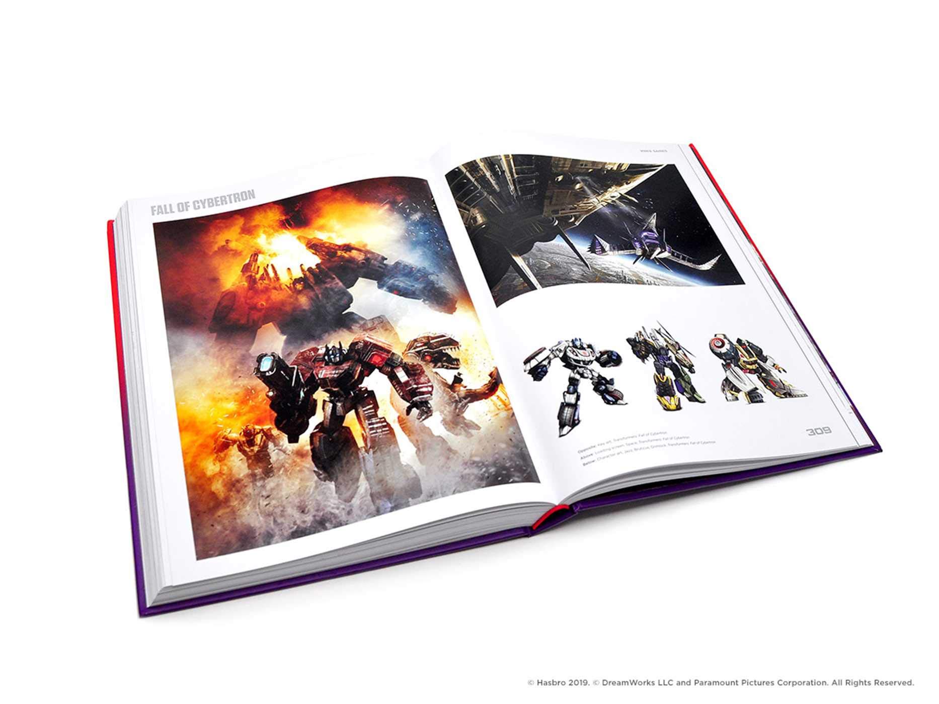 Transformers A Visual History libro illustrato storia