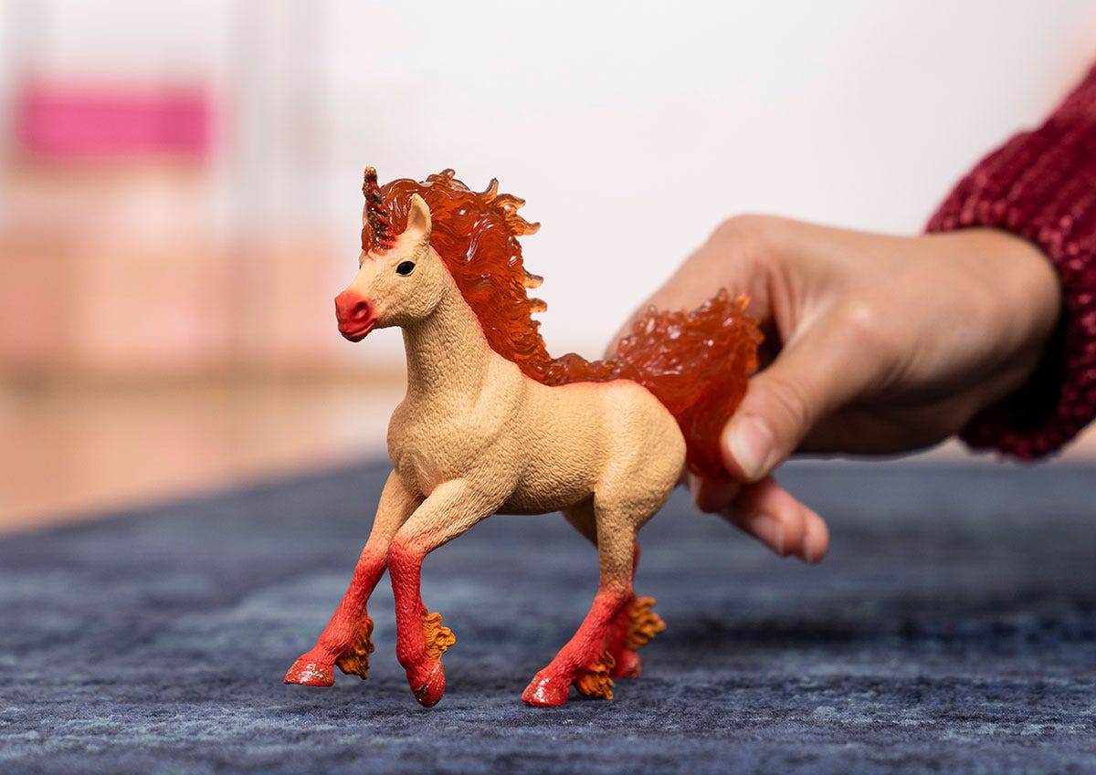 Schleich Bayala Stallone unicorno di fuoco Elementa 70756