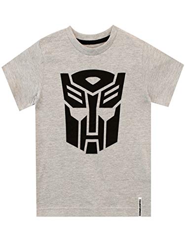 Transformers Autobots maglietta bambino grigia 4-5 anni