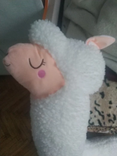ToyalFriends More Animals alpaca peluche 100cm bianco morbido